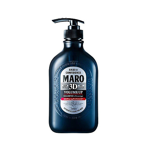 Maro 3D Volume Up Shampoo Ex 460ml / ជាសាប៊ូកក់សក់សម្រាប់បុរស